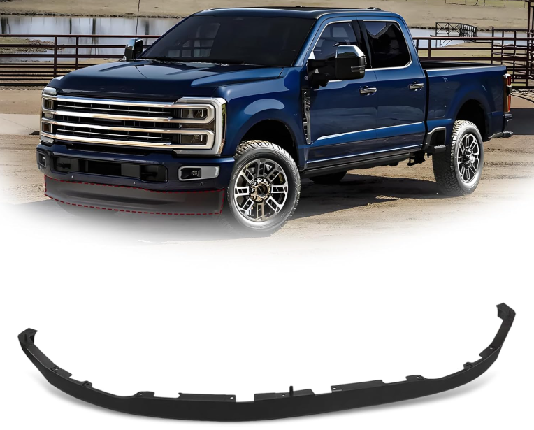 Front Bumper Valance Air Dam for 2023-2025 Ford F250 F350 Super Duty Tremor